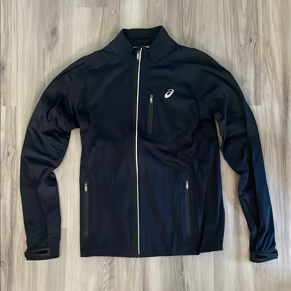 Asics Black Performance Jacket With Lightweight D… - image 1